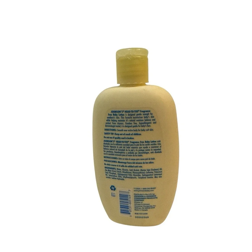 Johnson's Discontinued Head-To-Toe Baby Lotion 9Oz (266 ml) New Sealed